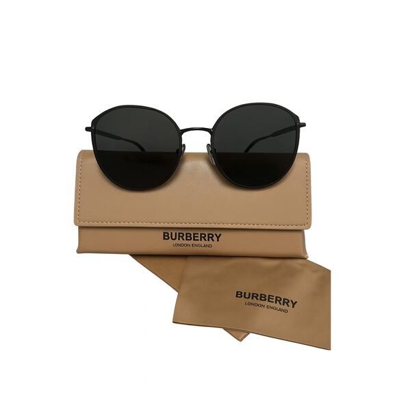Burberry™ BE3153D 131687 57 - Dark Gray SUNGLASSES*NEW in box, case, cloth, book - Picture 1 of 4